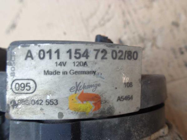 ALTERNATEUR 120AMP MERCEDES - Vue 4